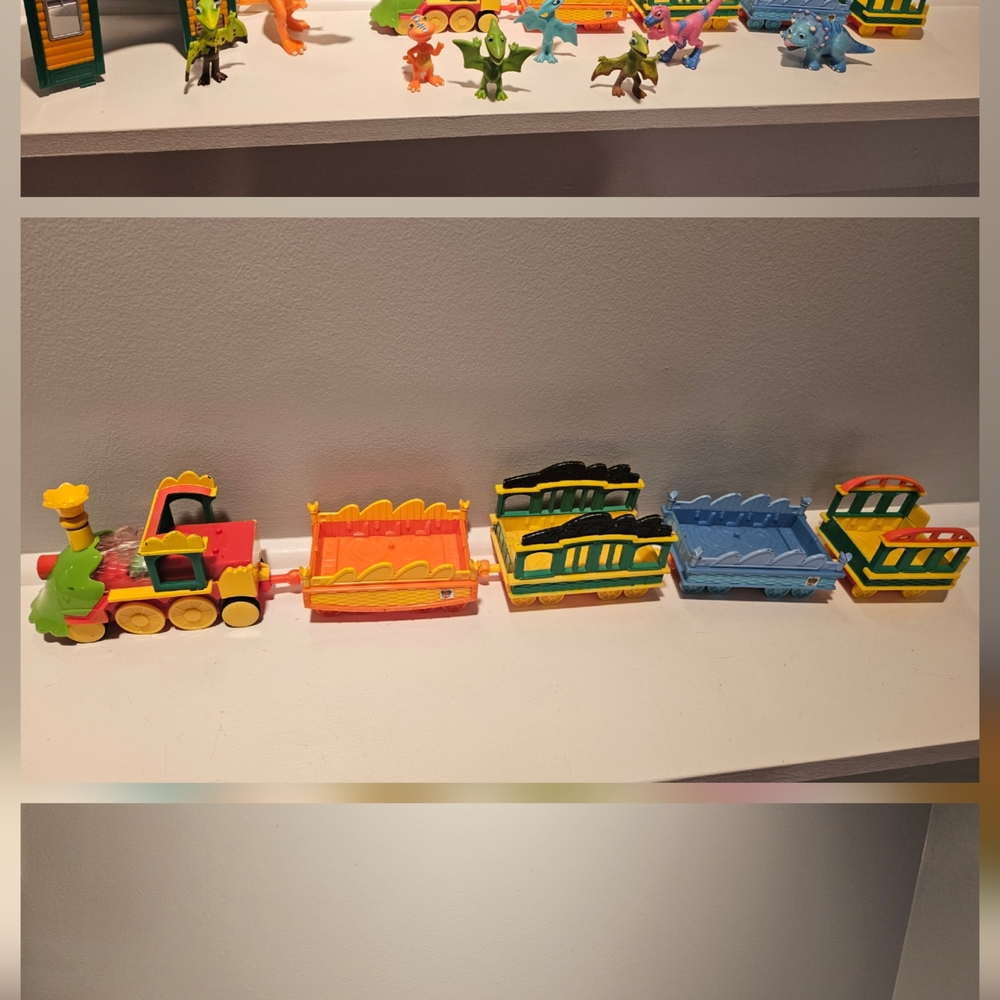 Dinodaur Train Set Motorized With Main Characters